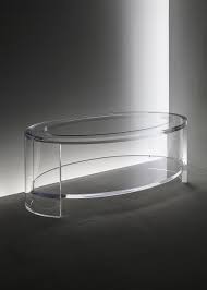 Coffee tables in square and rectangular forms. Acrylic Eclipse Oval Coffee Table In Acrylic And Glass With Lower Shelf Glass Coffee Table Decor Lucite Coffee Tables Coffee Table Furniture