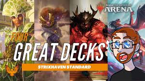 The gathering decks with prices from the latest tournament results. 4 Great Strixhaven Standard Decks Youtube