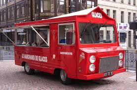 Louez Moi Vrai Glacier Glace Camion Marchand De Glace