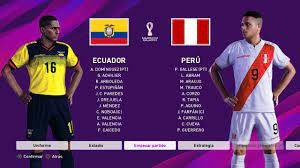 Consulte el calendario y los resultados de las eliminatorias de los equipos sudamericanos de la conmebol para la clasificación al mundial de qatar 2022 en marca.com. Peru Vs Ecuador Eliminatorias Mundial Qatar 2022 Pes 2020 Youtube