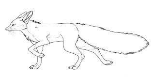 Red Fox Coloring Page Fox Coloring Page Line Art Art