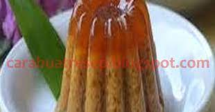 #105.puding lumut gula merah (no telur). Cara Membuat Puding Lumut Gula Merah Resep Masakan Indonesia