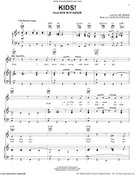 Strouse Kids Sheet Music For Voice Piano Or Guitar Pdf