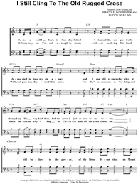 In that old rugged cross, stained with blood so divine, a wondrous beauty i see, for 'twas on that old cross jesus suffered and died. The Old Rugged Cross Sheet Music To Download And Print