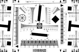 Black And White Printer Test Printer Resolution Test Procedures Camera Test Photo Prompts Chart