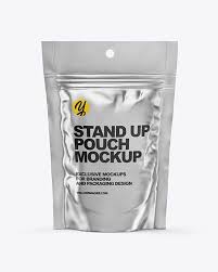Metallic Pouch Mockup In 2020 Mockup Free Psd Free Psd Mockups Templates Packaging Mockup