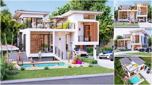 แบบบ านช นคร งสไตล พ ลว ลล า 3ห องนอน 2 ห องน ำ พ นท ใช สอยท งหมด 223 ตร ม ด ไอเด ยบ าน ผ งบ าน สถาป ตยกรรมบ าน ร ปแบบบ าน