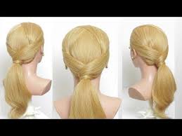 Sleek And Low Folded Ponytail Hair Tutorial Fancy Hairstyles Youtube Easy Hairstyles For Long Hair Party Hairstyles For Long Hair Hair Tutorial