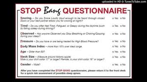 Image result for STOP-Bang Questionnaire