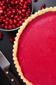Cranberry Curd Tart Recipe Recipe Desserts Tart Recipes Food