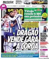 Toda a atualidade do sporting clube de portugal. Capa Jornal O Jogo 11 Maio 2021 Capasjornais Pt
