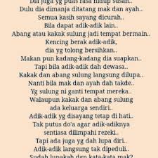 Ada yang kata seeloknya anak sulung adalah lelaki kerana lelaki lebih sesuai sebagai pemimpin, namun ternyata. Perasaan Anak Sulung