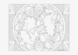 Who said coloring pages are only for kids? Pokemon Growlithe Coloring Pages Mandala Pokemon Pikachu Free Transparent Png Download Pngkey