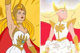 Here S What The New She Ra Characters Look Like Compared To The 80s Cartoon She Ra Characters She Ra Princess Of Power She Ra