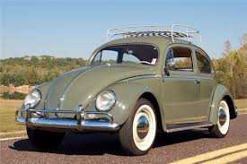 Image result for Pastel Green 1957 Volkswagen