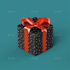 Download Gift Box Mock Up Gift Box Design Box Mockup Buy Gift Box