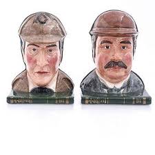 Sherlock Holmes & Dr. Watson Bookends