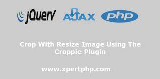 Crop Upload Image Resize Upload Image Crop And Upload Photo Using Croppie Image Crop And Upload Using Jquery Ajax And Php In 2020 Resize Image Plugins Image