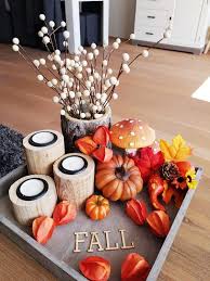 leuk vrolijk herfststukje voor op tafel herfst decoratie fall vennwooninspiratie bron onbekend herfst decoraties herfst decor herfstdecoratie