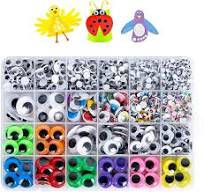 1680pcs Googly Wiggle Eyes Self Adhesive, for Craft Sticker Eyes Multi  Colors and Sizes for DIY by ZZYI