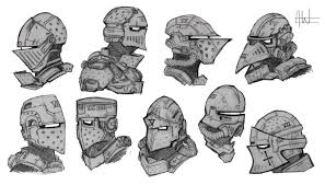 Share Via Artstation Ios App Artstation C 2015 Medieval Helmets Helmet Concept Character Design Inspiration