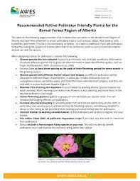 All works are indexed by title, first line, last line, and moral (for fables). Recommended Native Pollinator Friendly Plants For The Boreal Forest Region Of Alberta Awes Agroforestry And Woodlot Extension Society Of Alberta