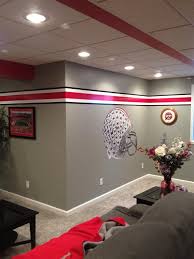 Buckeye Man Cave Kids Room Ohio State Rooms Ohio State Bedroom Home