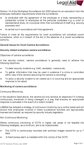 Other than that, keep in mind that these policies are essential. Cctv Cameras Policy Policy Guidelines Pdf Free Download