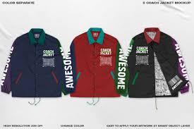 Download 5 Coach Jacket Mockup By Daldsgh Thehungryjpeg Com
