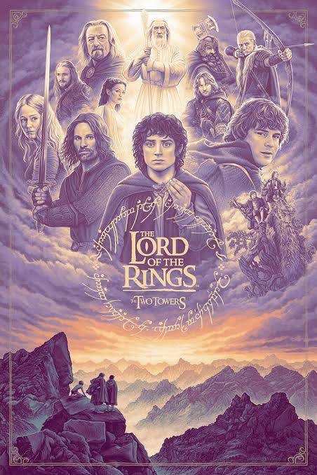The Lord of the Rings: The Two Towers by C.A. Martin - Home of the  Alternative Movie Poster -AMP-