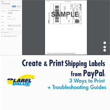 How To Create Print Paypal Shipping Labels 3 Ways To