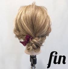 浴衣の時にしたい ミディアムヘアの三つ編みお団子アレンジ ヘアレシピ 頭美人 簡単 まとめ髪 髪型 ミディアム アレンジ ミディアムヘア