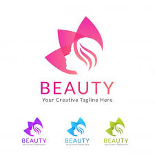 Beauty Salon Logo With Flower Beauty Salon Logo Salon Logo Beauty Logo