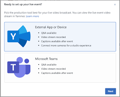 بث مباشر اهم مباريات اليوم. Ø¨Ø« Ø­Ø¯Ø« Ù…Ø¨Ø§Ø´Ø± ÙÙŠ Yammer Ø§Ù„ÙƒÙ„Ø§Ø³ÙŠÙƒÙŠ Ø¨Ø§Ø³ØªØ®Ø¯Ø§Ù… Ø§Ù„ÙØ±Ù‚