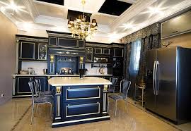 Navy two tone blue and white kitchen cabinets. 27 Two Tone Kitchen Cabinets Stylish Design Ideas Designing Idea