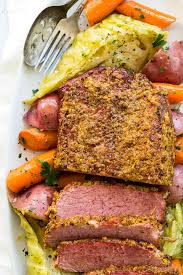 When done, using tongs, carefully remove the corned beef from the instant pot to a casserole dish as it will be very tender! Corned Beef And Cabbage Instant Pot Jessica Gavin