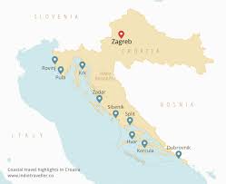 More images for map of croatian coast » Croatia A Backpacker S Guide Hostels Route Island Hopping Indie Traveller