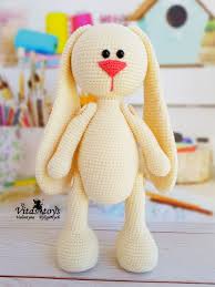 Amigurumi Bunny Pdf Cute Rabbit Pdf Crochet Doll Hare Etsy Crochet Rabbit Amigurumi Doll Crochet Bunny Pattern