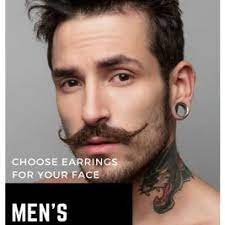 Best Men S Ear Piercing Ideas Where To Buy Mens Earrings Positivefox Com Guys Ear Piercings Ear Piercings Guy Ear Piercings Men