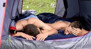 2 English lads jacking and sucking in camp tent 1 | xHamster
