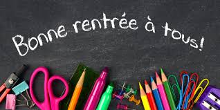 Résultat de recherche d'images pour "bonne rentrée 2018"