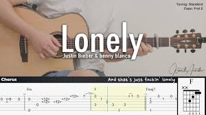 Maybe you would like to learn more about one of these? Lonely Justin Bieber Benny Blanco Fingerstyle Guitar Tab Chords Lyrics Youtube