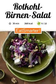 Rotkohl Birnen Salat Rezept Rotkohl Lecker Kochen Lebensmittel Essen