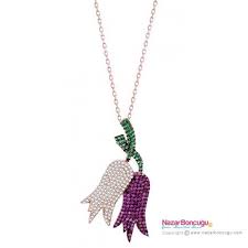 Gumus Lale Kolye Lale Motifli Kolye Modelleri Arasinda Elmas Isiltil Te Tesettur Abiye Modelleri 2020 Collares Accesorios De Moda Piercings