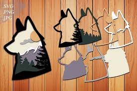Download 3d Layered Svg Multilayered Svg Fox Layered Svg Animal By Anazori Thehungryjpeg Com
