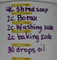 Place all ingredients in a trash bag or large bucket. Homemade Laundry Detergent Notes From A Country Girl Living In The City