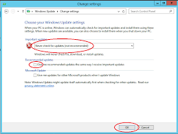 Disabling Autoupdates In Windows Server 2012