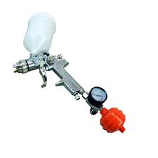 Hvlp Spray Gun Regulator And Air Filter 20 Oz 1 4 Mm Tip