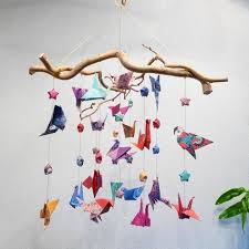 41 Ideas Origami Bird Mobile Branches Origami Mobile Diy Origami Origami Bird