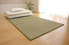 Amazon Com Fuli Japanese Traditional Shiki Futon Shikibuton High Grade Mattress With Igusa Rush Grass Tatami Matt Japanese Bedroom Japanese Bed Tatami Bed